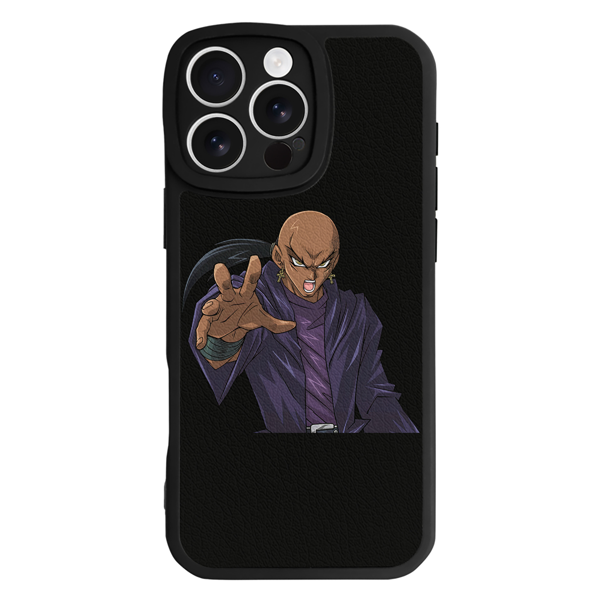 遊☆戯☆王 Yu-Gi-Oh! 【iPhone 16シリーズ対応】シリコンスマホケース（レザー調） 材質：シリコン